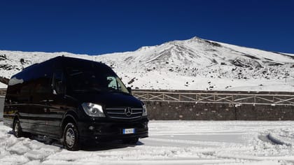 From Siracusa: Etna, Taormina, Isola Bella audio-guided tour