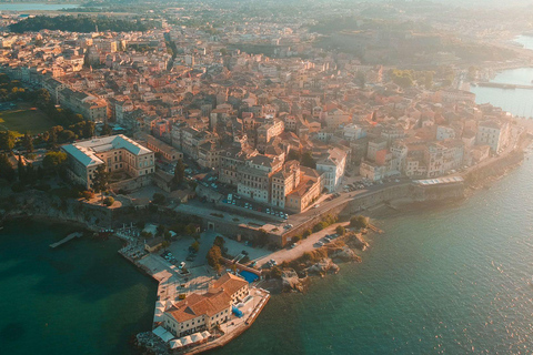 Corfu Zonsondergang Privé CruisePrivécruise bij zonsondergang op Corfu