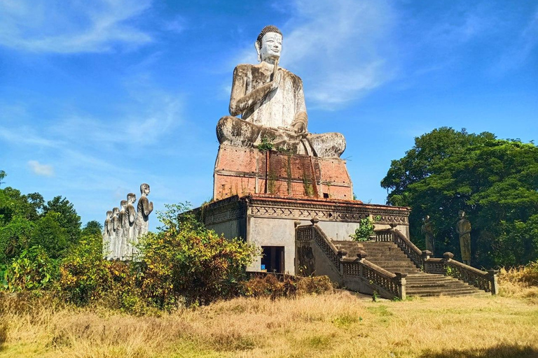 De Siem Reap: viagem de 1 dia a Battambang com passeio de trem de bambu