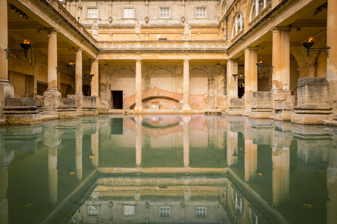Bath: Christmas Market Tour with Optional Roman Baths Entry Including Roman Baths