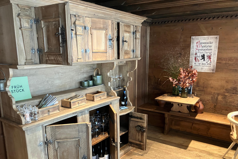 Train to Abbey Library & Appenzell: Culture, Cheese & Views Including all Tickets