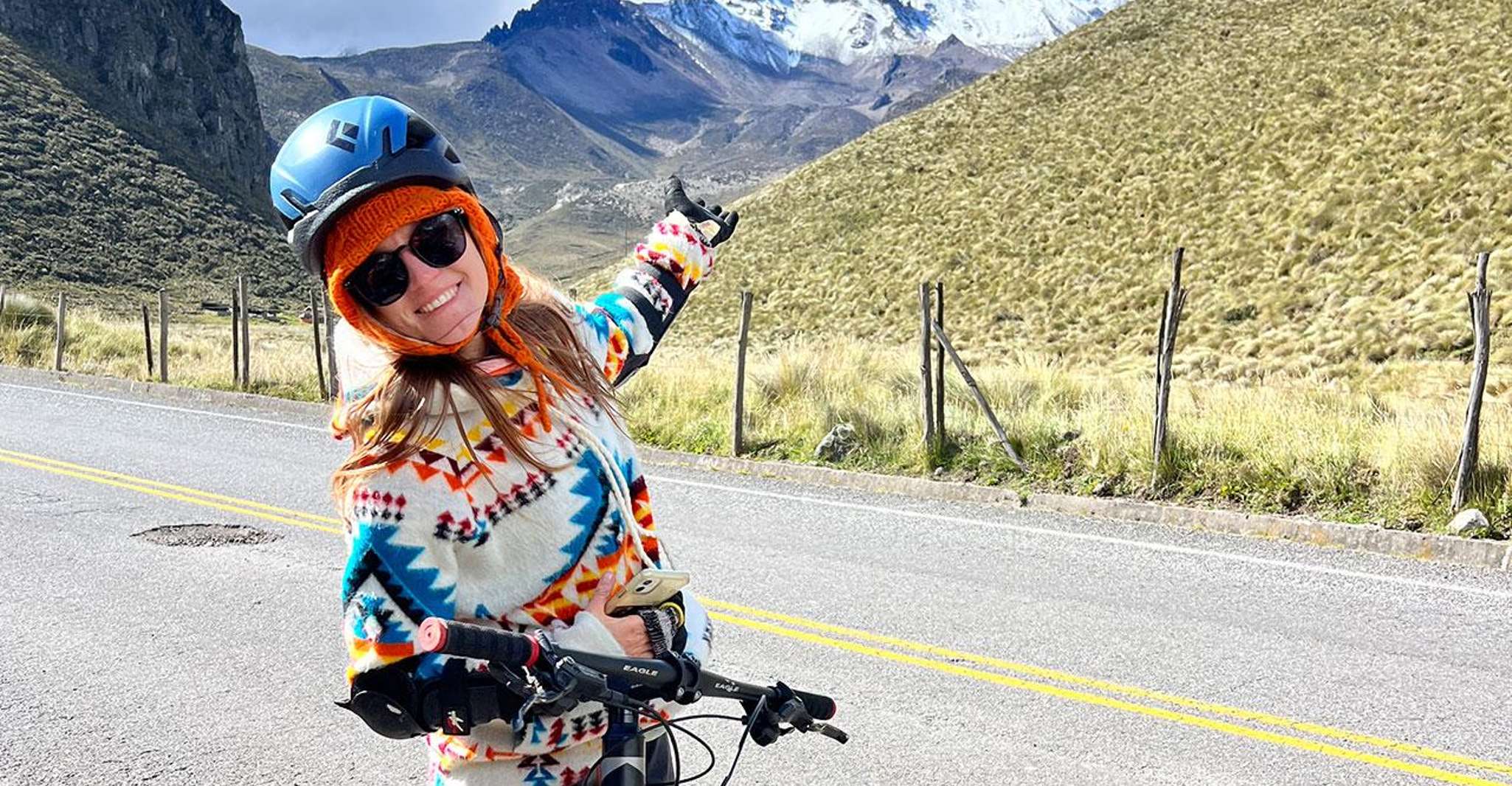 De Baños Chimborazo Volcan Vélo et randonnées et déjeuner - Hizvo