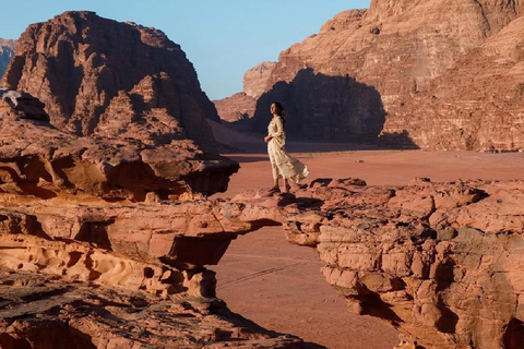 Wadi Rum: 2-Day Desert Tour with Camp, Meals, & Guide