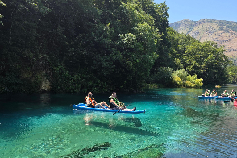 Sarande: Blue Eye Kayak Walking tour & Lekuresi Castle NO KAYAK,Blue Eye Basic Visit – Transport & Free Time
