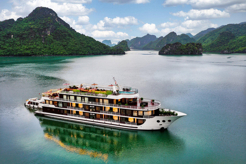 2/3-Day Halong & Lan Ha Bay Dora 5* Cruise balcony, bathtub 2D1N Cruise without transfer