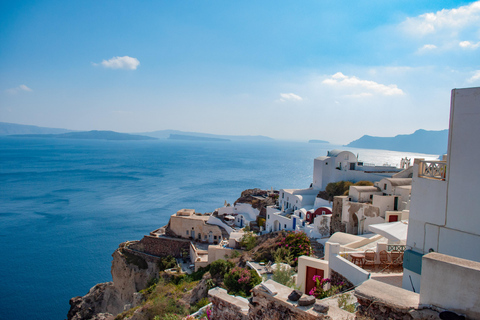 Santorini Panorama: excursão a pé particular de 3 horasGrupo privado médio