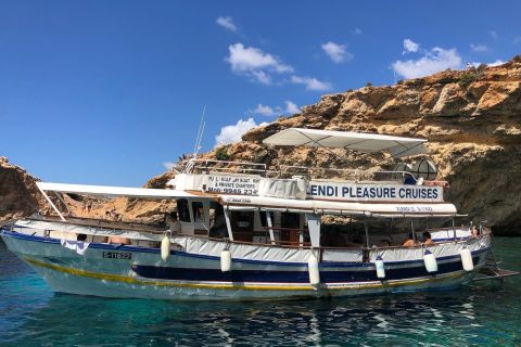 Da Gozo: intorno a Comino, Laguna Blu, Laguna di Cristallo e Grotte