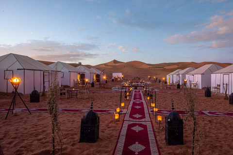 Marrakesh: Sahara Desert Tour From Marrakech 3D2N & Glamping Private Luxury Tour