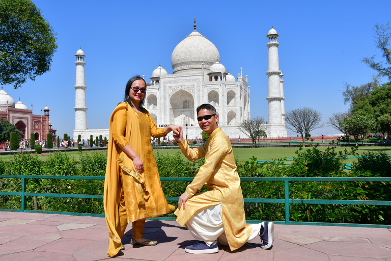 Delhi: Private Taj Mahal & Agra Day Tour - All Inclusive Delhi: Private Taj Mahal & Agra Day Tour - All Inclusive