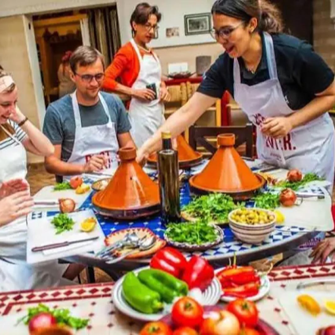 Agadir : cours de cuisine marocaine avec une famille locale