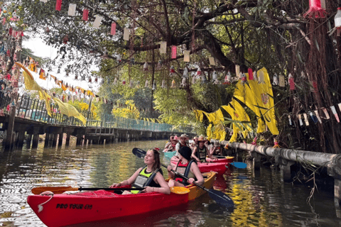 Bangkok: Kajak Avontuur &amp; Drijvende Markt Tour