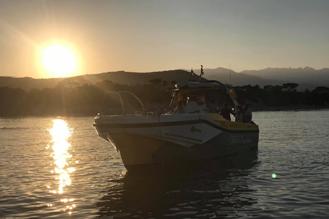 Porto-Vecchio : Rondvaart bij zonsondergang &amp; aperitief