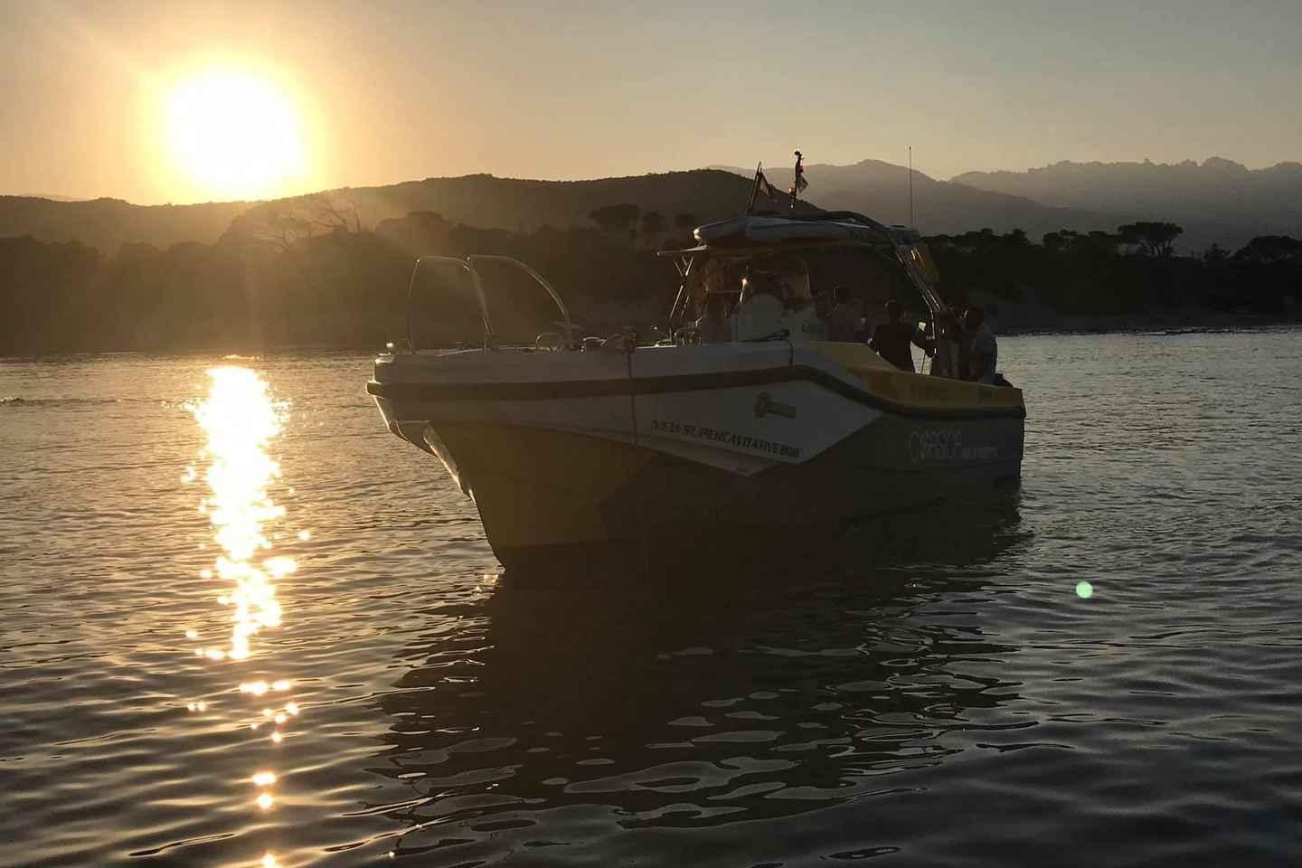 Kvöldsólarferð með drykk í Porto-Vecchio