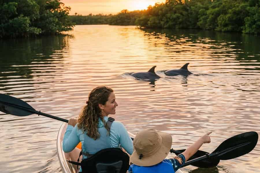 Orlando: Delfintour mit transparentem Kajak oder Paddleboard. Foto: GetYourGuide Orlando: Delfintour mit transparentem Kajak oder Paddleboard. Foto: GetYourGuide