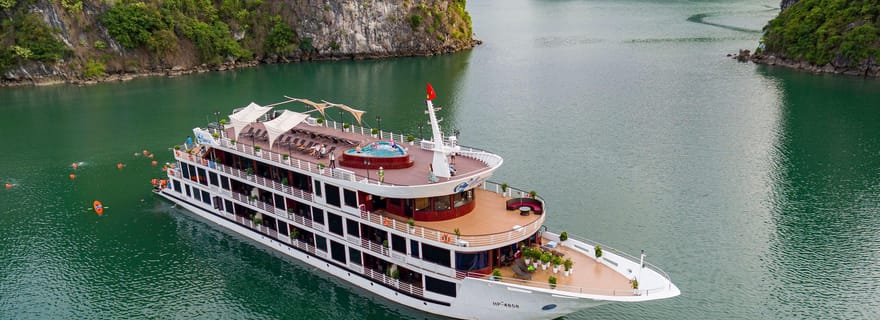 3 jours : Croisière 5 étoiles Lan Ha et baie d'Halong avec le village de Viêt Hai