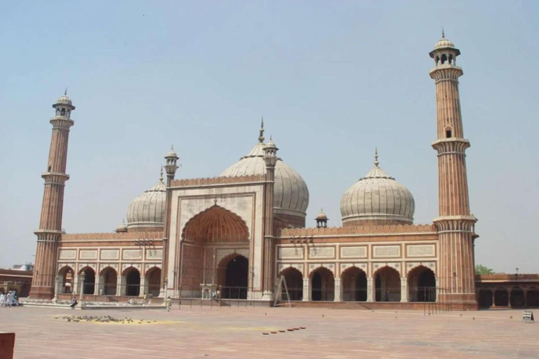 Delhi: Private Full-Day City Tour of New Delhi & Old Delhi Guided Tour Without Entry Tickets