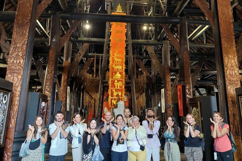 Chiang Rai: 2 Temples (White and Blue) + Black House Museum Meeting Point: Wat Phra Singh (Hotels Outside Pickup Area)