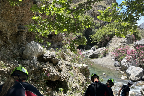 Från Rethymno: Flodvandringsresa vid Kourtaliotiko-klyftanMötesplats