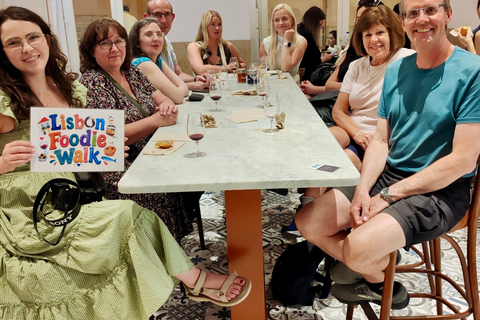 Lisbon Foodie Walk: 18+ Tastings & Local Wines