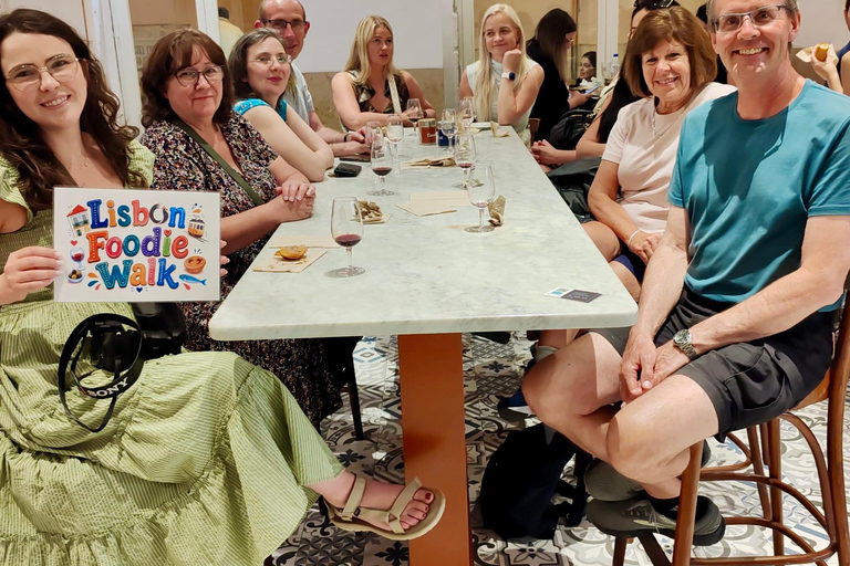 Lisbon Foodie Walk: 18+ Tastings & Local Wines