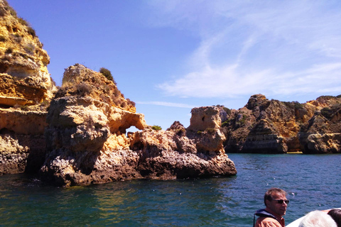 Lagos: Båttur till grottorna i Ponta da Piedade och grottor