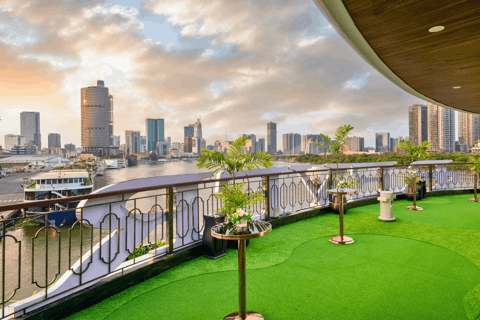 Ho Chi Minh City: Sunset Cyclo and Dinner Cruise Tour Sunset Cyclo and Premium Dinner Cruise