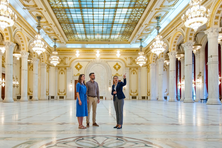 Bucharest's Palaces: Parliament, Ceaușescu & Village Museum COACH TOUR Audio guide in 24 languages