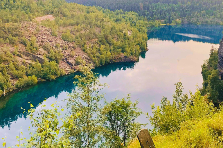 Staatsbruch Lehesten: Circular hike around the lake, treasure legend & criminal case Staatsbruch Lehesten: Circular hike around the lake, legends and anecdotes
