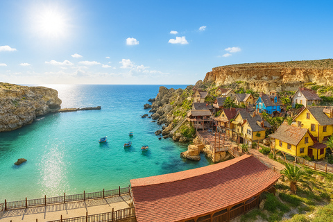 From Sliema: Around Malta Cruise with 3 Swim Stops and Lunch