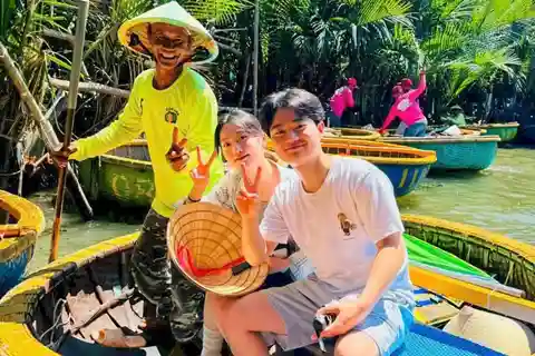 Da Nang: Marble Mountain, Basket Boat & Hoi An Old Town Tour