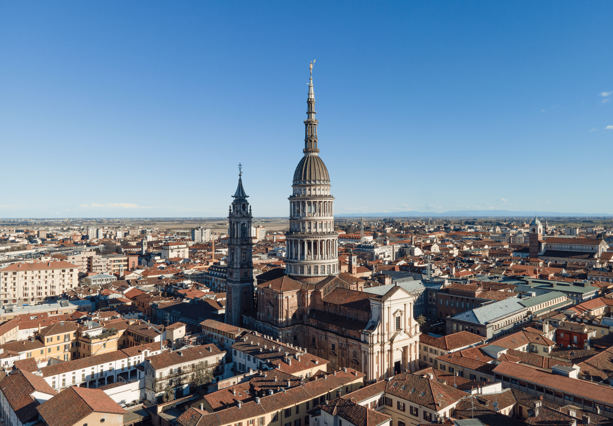 Novara: Dom von San Gaudenzio, Aufstieg und Besichtigung