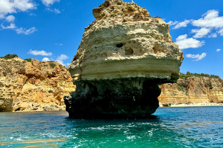 Visite privée de Lisbonne à l'Algarve, grotte de Benagil, Faro, Portimão