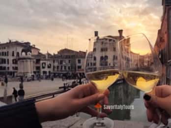 Venezia: Solnedgangsvandring med mat- og vinsmaking