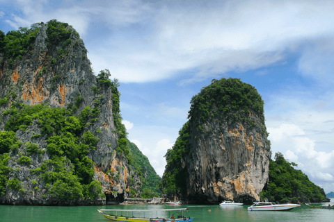 Phang-Nga &amp; James Bond 4 em 1 Canoagem Big Boat Viagem de Luxo