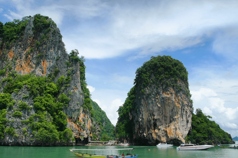 Phang-Nga y James Bond 4 en 1 Excursión de Lujo en Canoa y Gran Barco