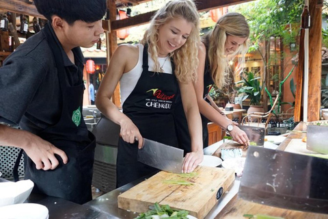 Chengdu: Cooking Class with Fresh Market Half Day Experience Chengdu: 3 Dishes Cooking Class