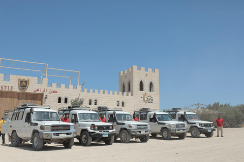 Hurghada: Super Safari Adventure with ATV, Camel Ride & BBQ Hurghada: 7-Hour Super Safari Desert Adventure