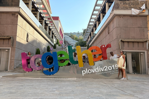 Plovdiv: Guided City Tour with Sunset Wine Tasting