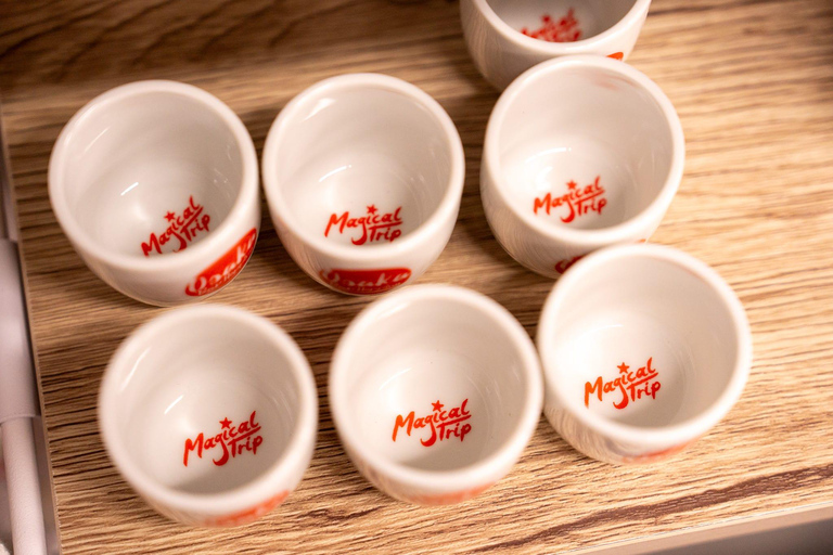 Osaka : Cours de cuisine et dégustation de saké avec visite du marché local