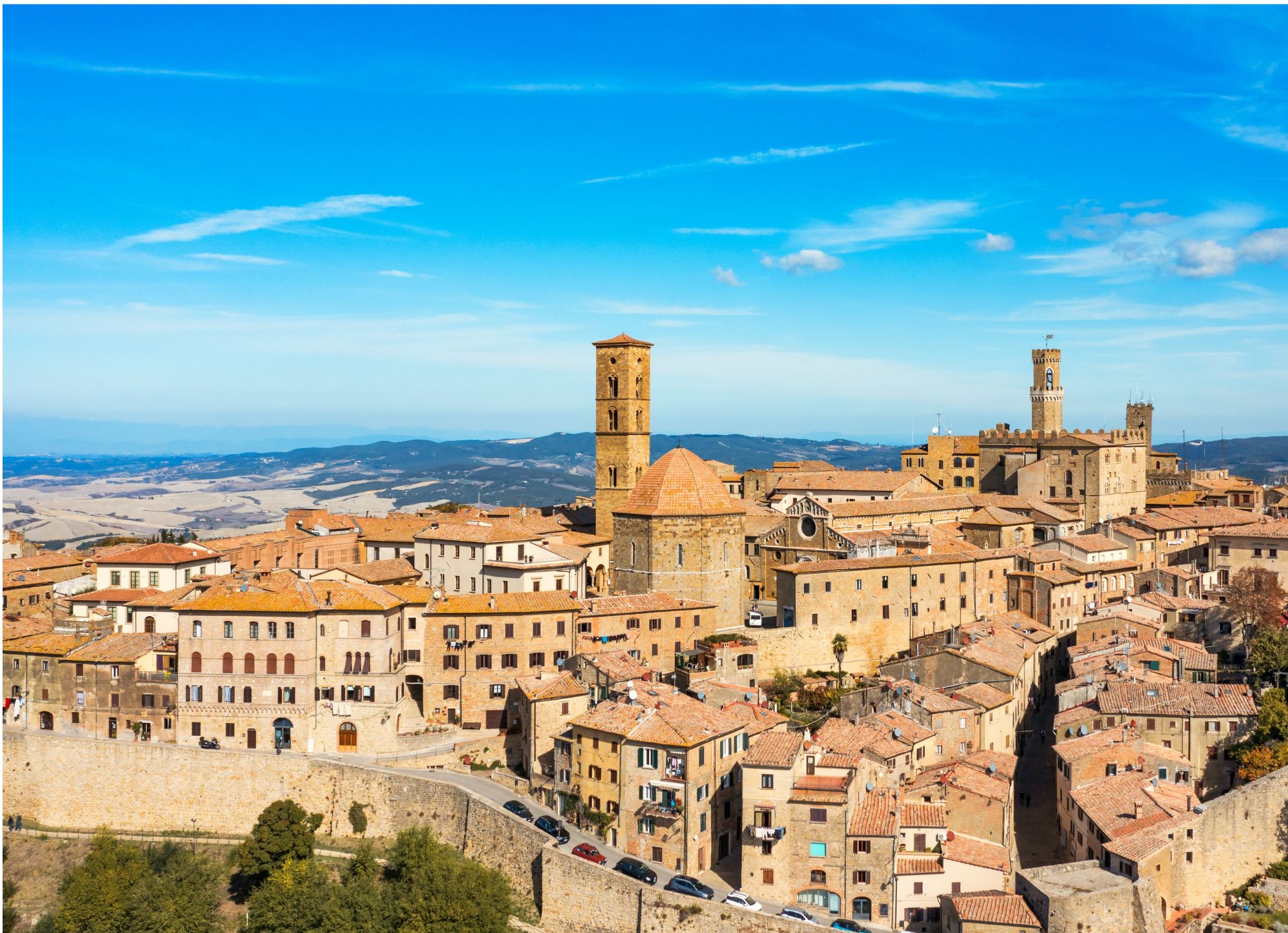 Audiogeführte Besichtigung des Baptisteriums, der Kathedrale und des Glockenturms von Volterra