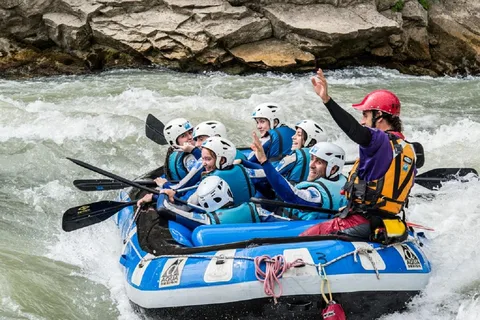 Murillo de gállego: Family Rafting in Huesca