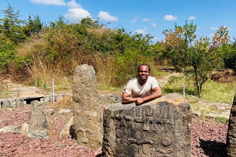 Dagtrip naar Adadi Rock Church's en Tiya archeologische site