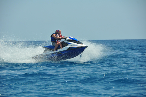 Alanya: Jet Ski Tour mit Blick auf die Küste und SicherheitseinweisungEinzelfahrer (1 Person pro Jet Ski)