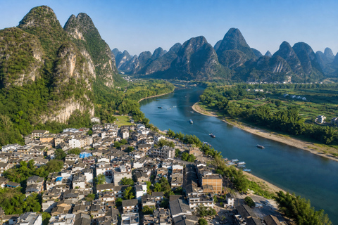 From Guilin: Li River and Xianggong Hill Day Trip with Lunch Standard Small Group Tour (Up to 16 Guests)