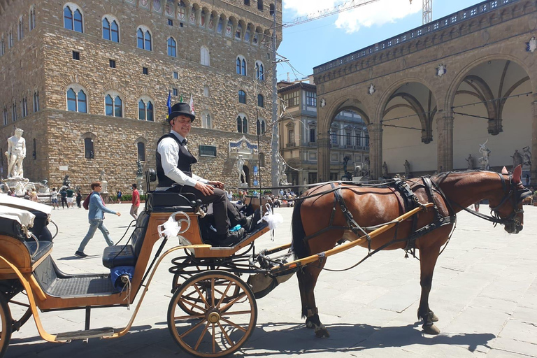 Florencja: Wycieczka po mieście bryczką z końmi