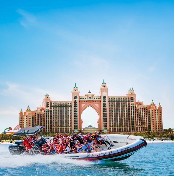 Dubai: Tour in motoscafo della Marina, dell&#039;Atlantis, della Palma e del Burj Al Arab