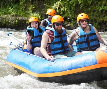 Telaga Waja: wildwaterraften op Bali met lunch en gids