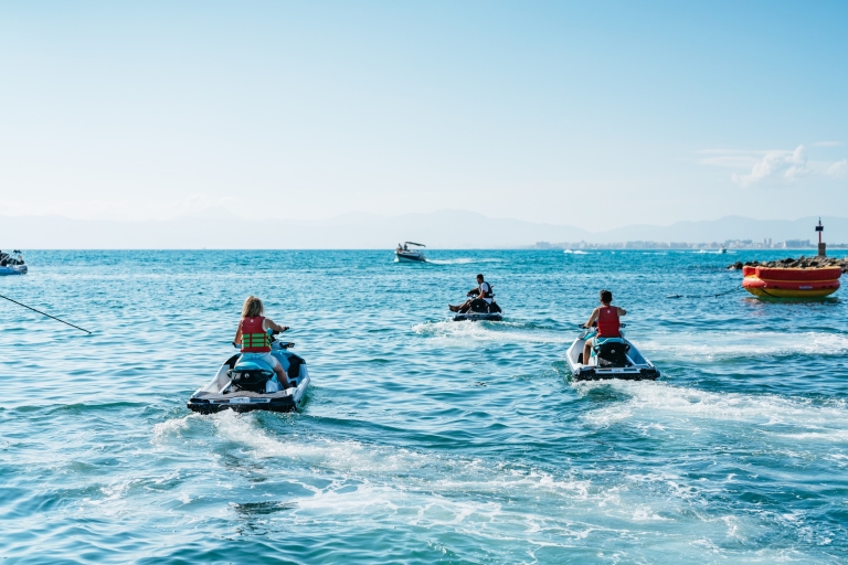 Mallorca: Palma Strand Excursie JetskiJetski voor 2 personen gedurende 25 minuten