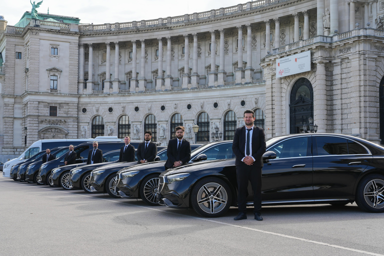Vienna: Informative City Tour with Premium Luxury Car Vienna: City Highlights Tour with Driver Guide