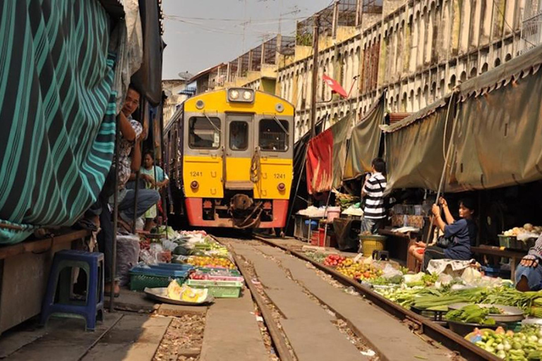 Excursão VIP de um dia aos mercados icónicos da Tailândia